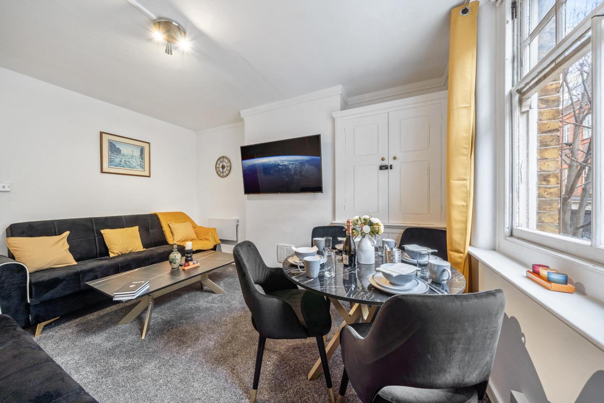 Chic Urban Retreat 1 Bedroom Gem In Covent Garden London Luaran gambar